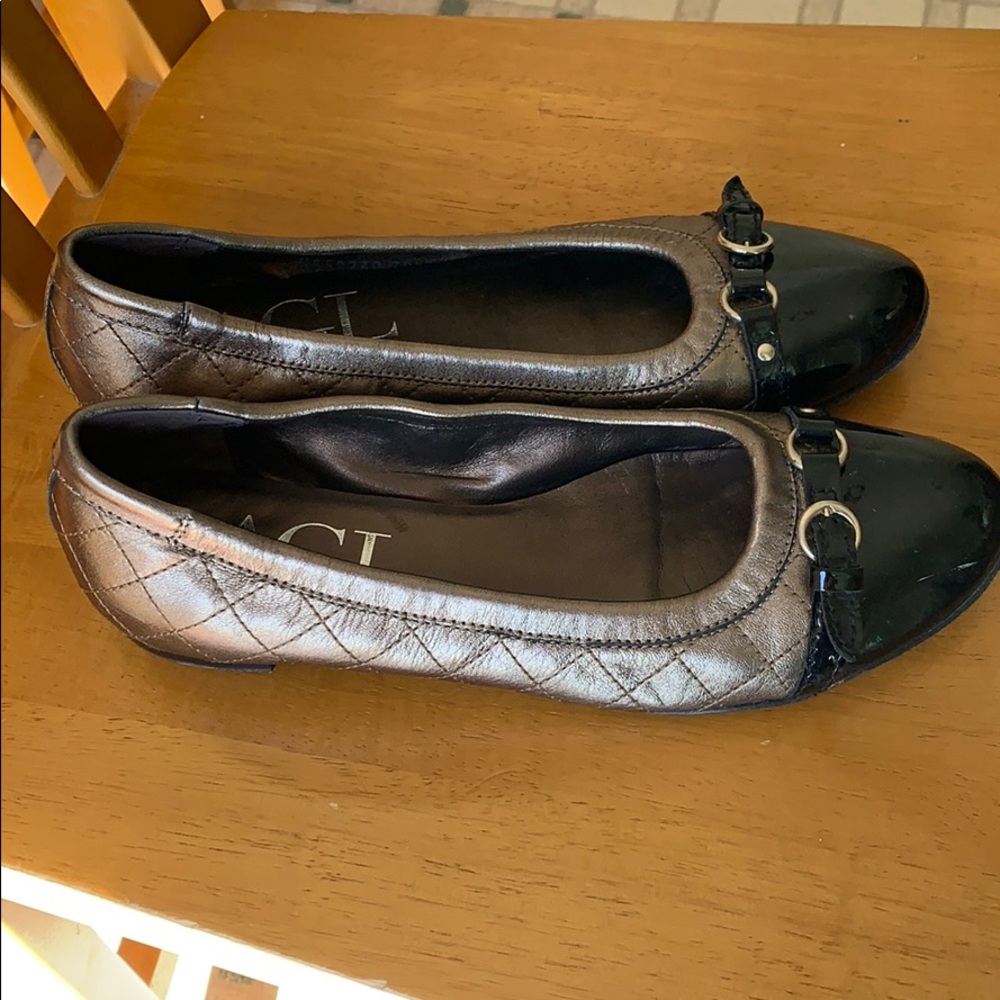 AGL Quilted Ballet Flats